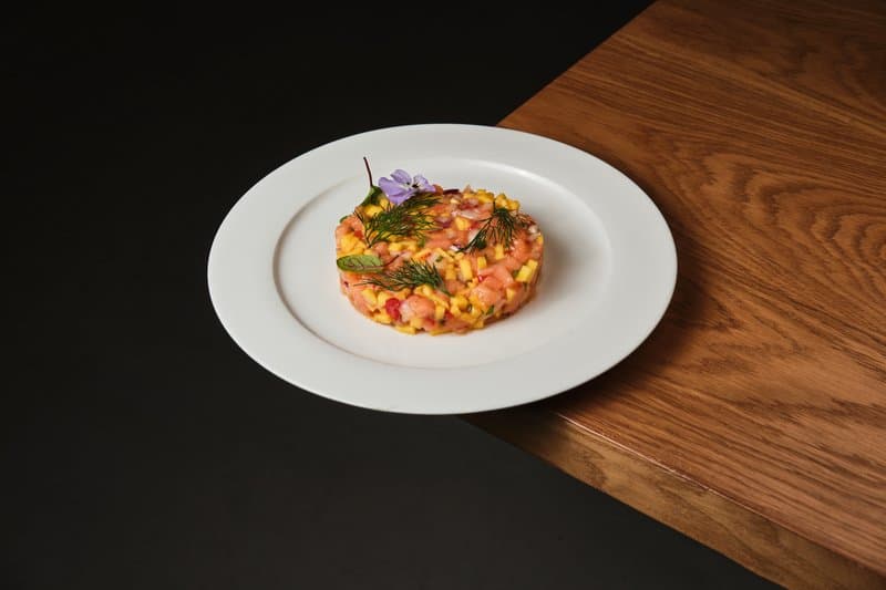 Тартар из лосося