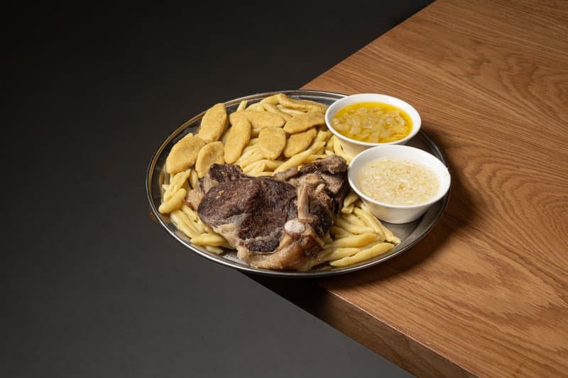 Галнаш с сушёным стейком